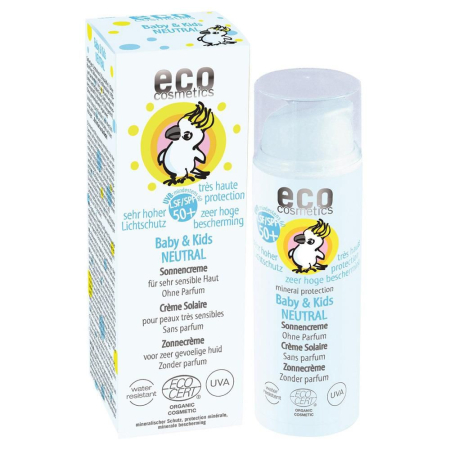 Eco Cosmetics Baby & Kids Sonnencreme LSF 50+ Neutral, 50 ml