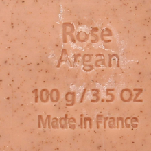 Savon du Midi Seife mit Arganöl Rose, 100 g