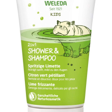 Weleda 2in1 Shower & Shampoo Limette, 150 ml