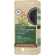 Logona Pflanzen Haarfarbe - Schwarzbraun, 100 g