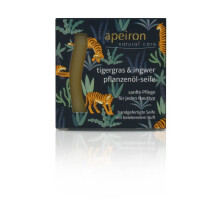 Apeiron Pflanzenölseife Tigergras & Ingwer, 100 g