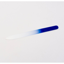 FINigrana Glas-Nagelfeile, blau, 90 mm
