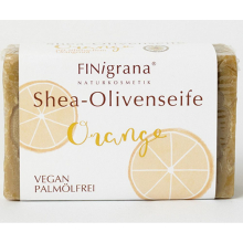 Finigrana Aleppo Shea-Olivenseife orange, 100 g