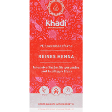 khadi Pflanzenhaarfarbe Reines Henna Rot, 100 g